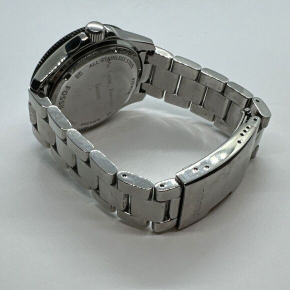 Fossil Cecile AM4509 Women's Silver Stainless Steel Analog Quartz Watch AEA438 - Picture 8 of 11